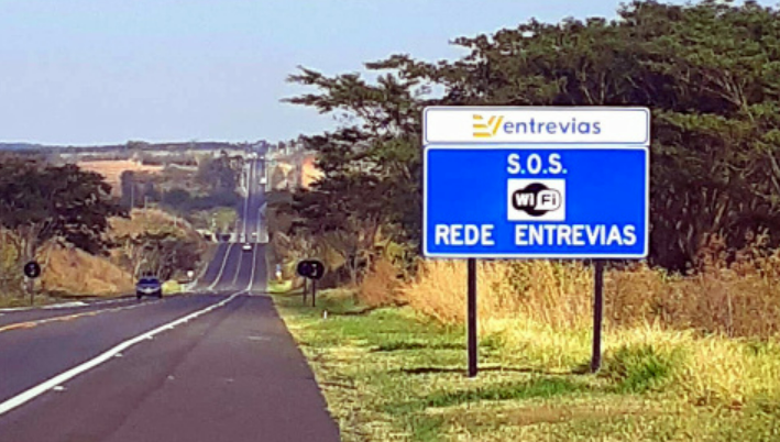 2,4 mil km de rodovias paulistas contam com rede wi-fi
