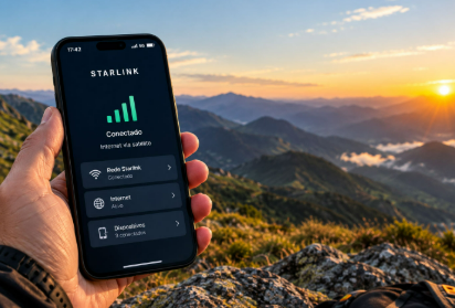 Vivo lança serviço de conexão via satélite em parceria com a Starlink